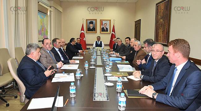 Balıkesir'de Korona Virüse Karşı Alınan Tedbirler Görüşüldü