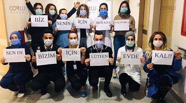 Bursa'da Görevli Sağlıkçılardan Vatandaşlara Mesaj
