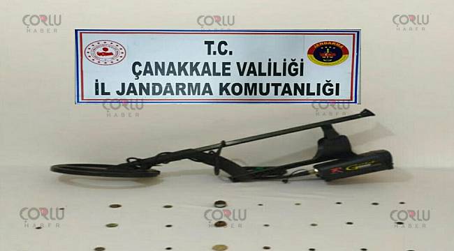 Çanakkale'de 25 Bronz Sikke Ele Geçirildi