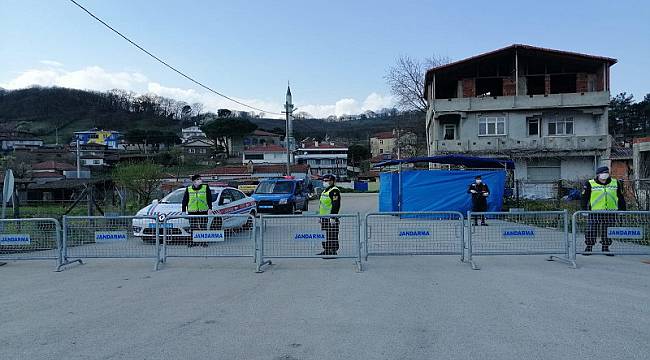 Çanakkale'de Maltepe Köyü Karantinaya Alındı