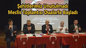 Ergene’de Meclis Toplantısı Dualarla Başladı