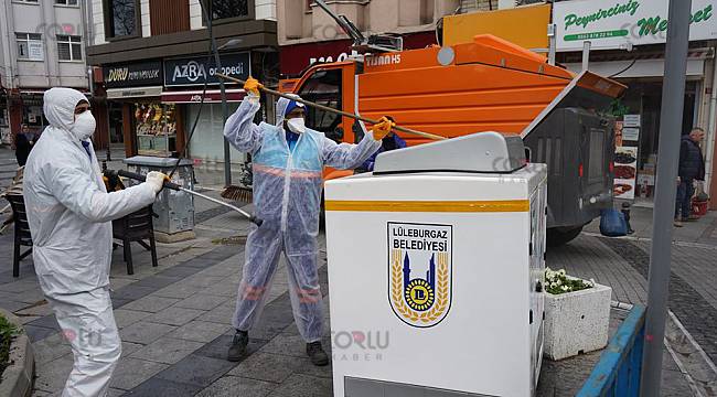 Kırklareli'nde Korona Virüs Tedbirleri Devam Ediyor