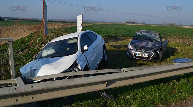 Kırklareli'nde Trafik Kazası: 2 Yaralı