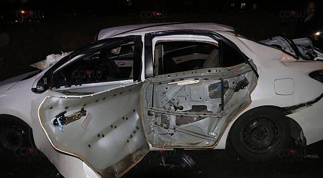 LPG'li Otomobil Bomba Gibi Patladı, 2 Yaralı