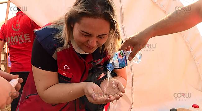 Sağlık Çadırı Yunan Askerlerin Hedefi Oldu