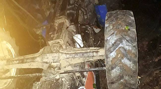 Sakarya'da Devrilen Traktörün Altında Kalan Sürücü Öldü