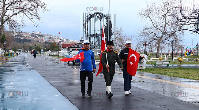 Şehitler İçin İstanbul'dan Çanakkale'ye Yürüyorlar