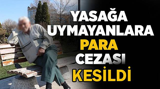 Koronavirüs Yasaklarına Uymayan 9 Kişiye Para Cezası Kesildi
