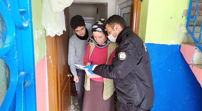 Polisten Yardım İsteyen 3780 Kişiye İhtiyaçları Ulaştırıldı