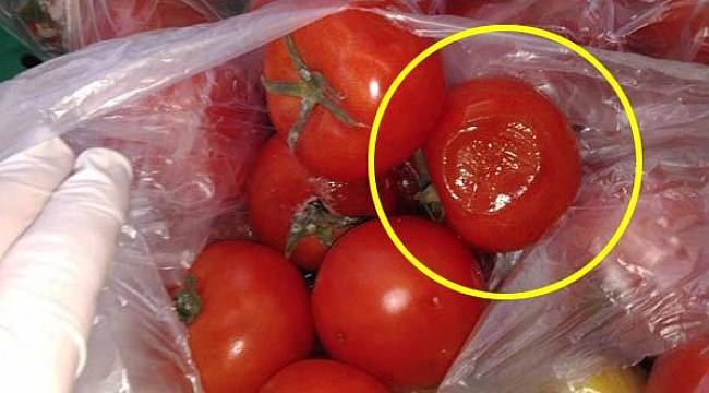 Poşette Çürük Meyve Sebze Satan İşletmelere Ceza Yağdı