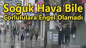 Soğuk Hava Bile Çorlululara Engel Olamadı