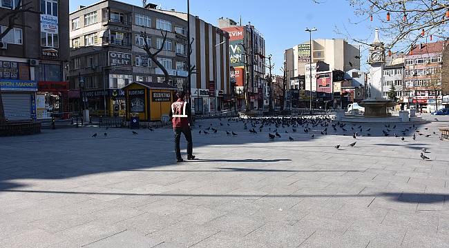 Sokağa Çıkma Yasağında Çorlu Sessizliğe Büründü