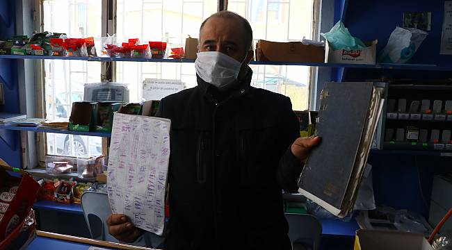 Tekirdağ'da Hayırseverler 6 Bakkalın Veresiye Defterlerindeki Borçları Ödedi