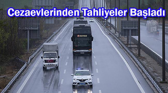 Trakya'da Cezaevlerinden Tahliyeler Başladı