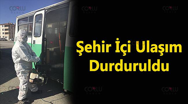 Uzunköprü'de Şehir İçi Ulaşım Durduruldu