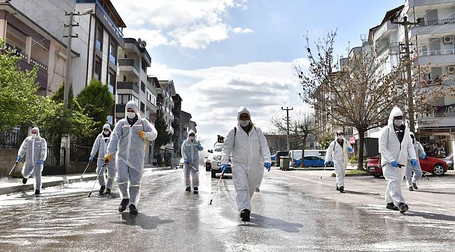 Yalova'da Geniş Kapsamlı Dezenfekte Çalışması Başlatıldı
