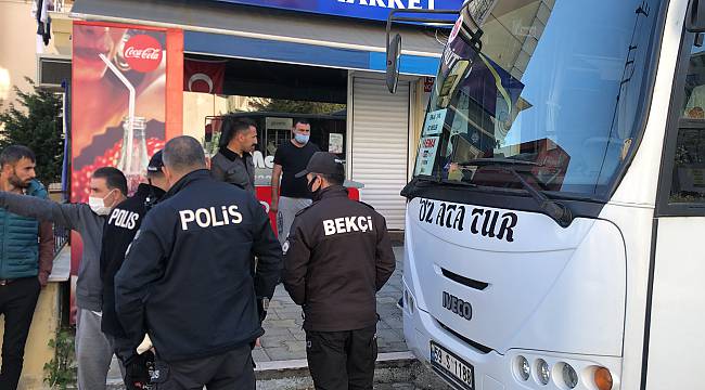 Yasağı İhlal Etti Kendisini Uyaran Polise Mukavemet Gösterdi