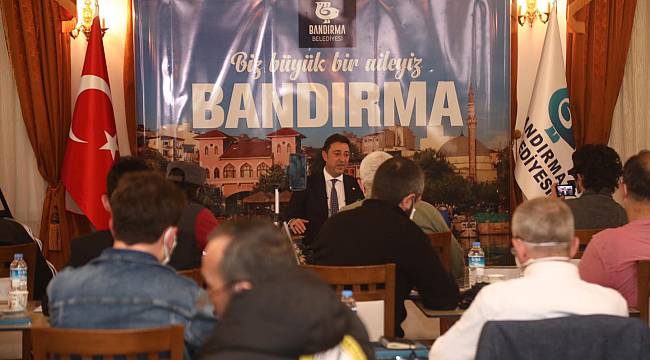 Bandırma Belediye Başkanı Tosun, Kovid-19 Sürecinde Yapılan Çalışmaları Anlattı