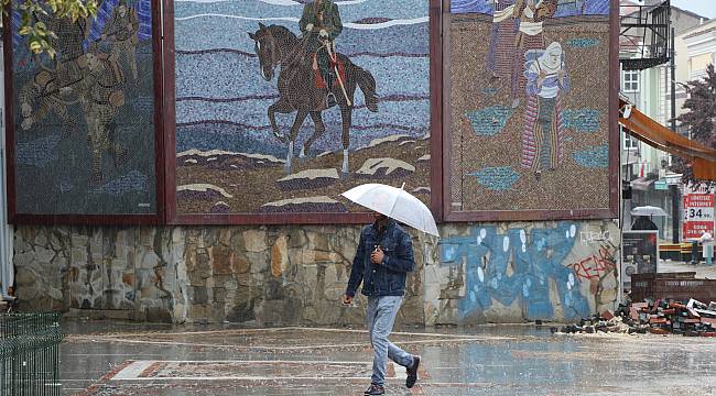 Edirne'de Sağanak Etkili Oldu