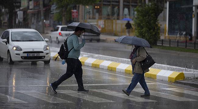 Edirne'de Sağanak Etkili Oldu
