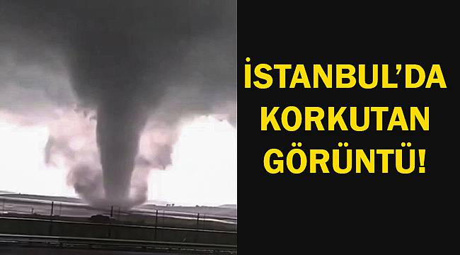 Büyükçekmece Gölü'nde Hortum!