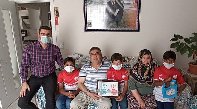 Koruma ve Bakım Altındaki Çocuklardan Anlamlı Ziyaret