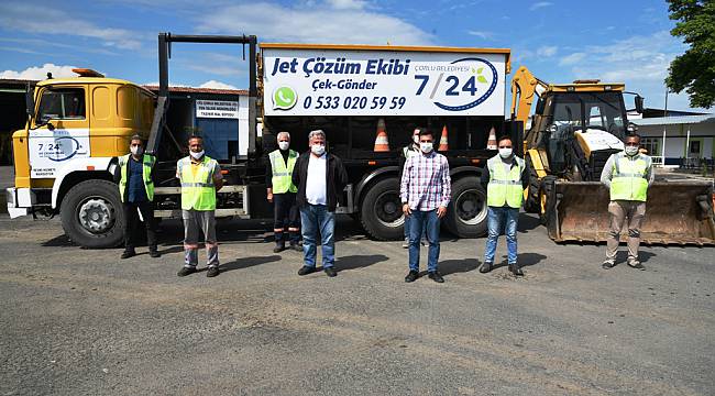 Merakla Beklenen "Jet Çözüm Ekibi" Hizmet Vermeye Başladı