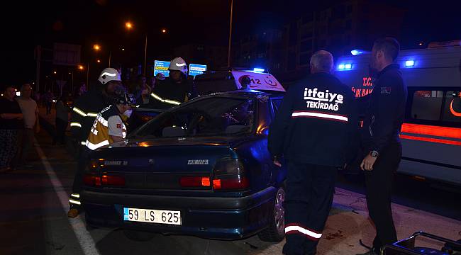 Otomobil Takla Attı, 1'i Ağır 4 Yaralı