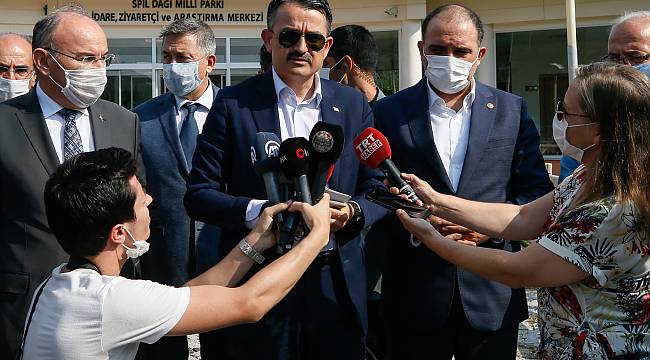 Bakan Pakdemirli'den Çanakkale'deki Orman Yangına İlişkin Açıklama