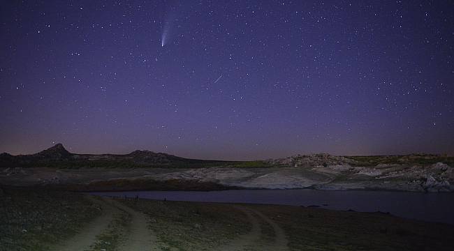 Fotoğraf Tutkunlarının Kadrajında Neowise Kuyruklu Yıldızı Vardı