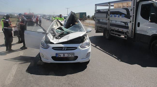 Kopan Tekerlek Dehşet Saçtı, 1 Ölü 5 Yaralı