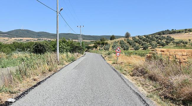 Şarköy’ün Şenköy Mahallesi’nde Yol Yapımı Tamamlandı
