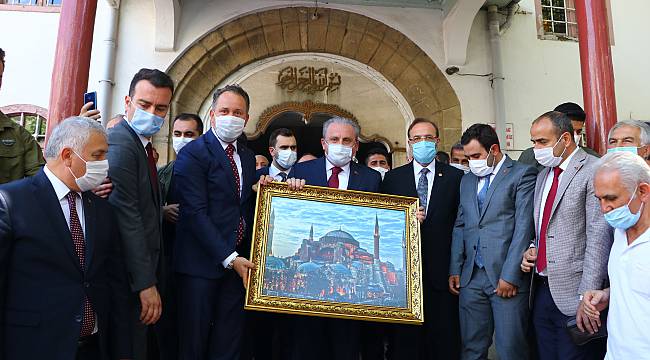 TBMM Başkanı Mustafa Şentop Tekirdağ’da Ziyaretlerde Bulundu