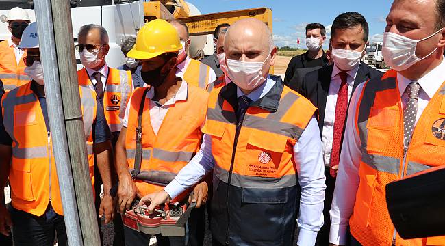 Bakan Karaismailoğlu, Saray- Kırklareli Yolunun Temelini Attı