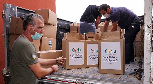 Çorlu Belediyesi'nden Giresun'a Yardım Eli