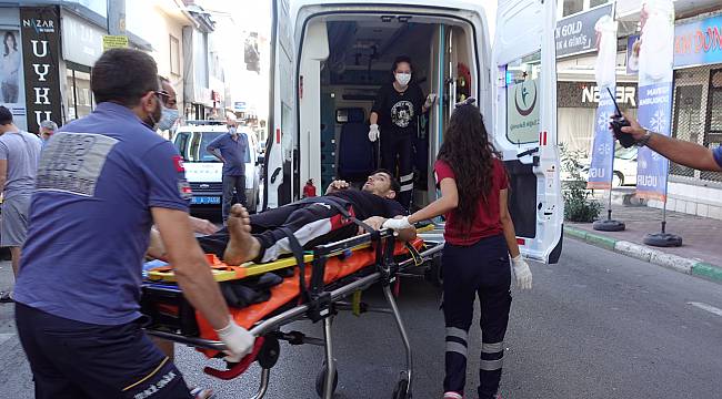 Damadını Silahla Vurarak Yaraladı