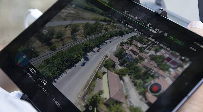 "Drone" İle Trafik Denetimi