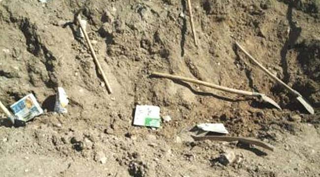 Kaçak Kazı Yapan 5 Kişi Suçüstü Yakalandı