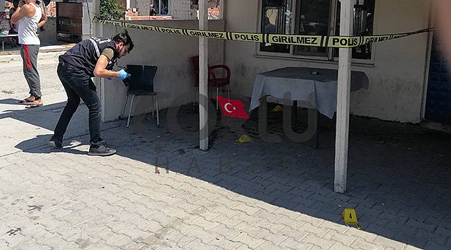 Kahvede Otururken Silahlı Saldırıya Uğradı, 2 Yaralı