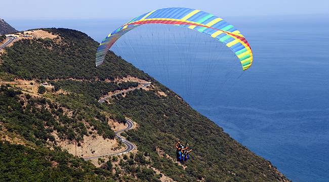 Uçmakdere Bayramda Adrenalin Tutkunlarını Ağırlıyor