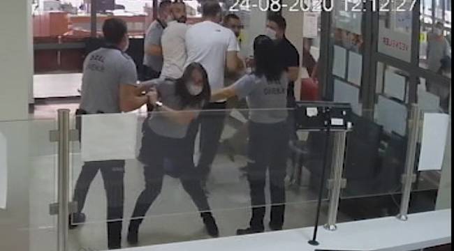 Vezne ve Güvenlik Görevlisini Darp Ettiği İddia Edilen Şüpheli Gözaltına Alındı