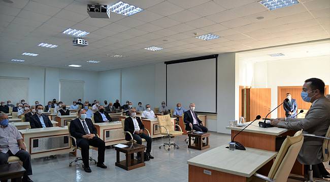 Bilecik'te Kovid-19 Salgınıyla Mücadele Toplantısı