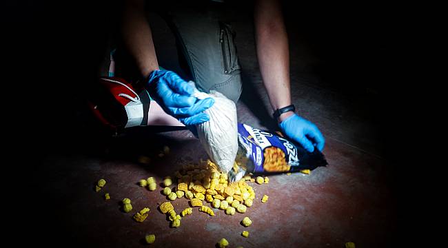 Bursa'da Cips Paketine 1 Kilo 100 Gram Eroin Saklayan 4 Şüpheli Yakalandı