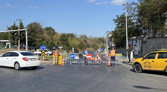 Çırak Bayırı Çift Yönlü Trafiğe Kapatıldı