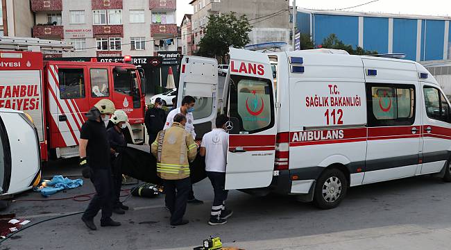 Sancaktepe'de Trafik Kazası: 1 Ölü