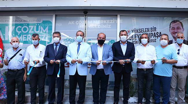 Tekirdağ'da "AK Çözüm Merkezi" Hizmete Açıldı