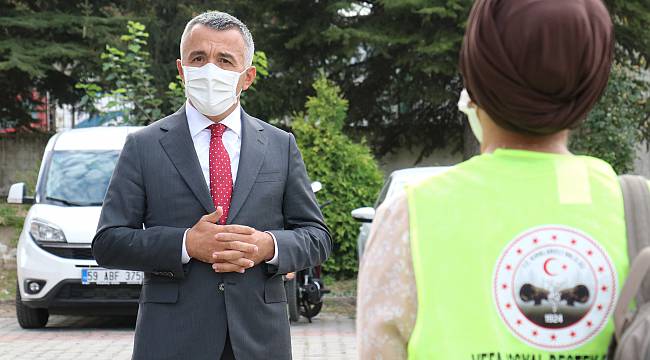 Vali Bilgin, "Nisana Göre Daha Fazla Kovid-19 Hastası Var"