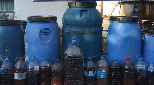 760 Litre Sahte İçki Ele Geçirildi