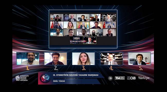 9. Otomotivin Geleceği Tasarım Yarışmasında Dereceye Giren Projeler Ödüllendirildi