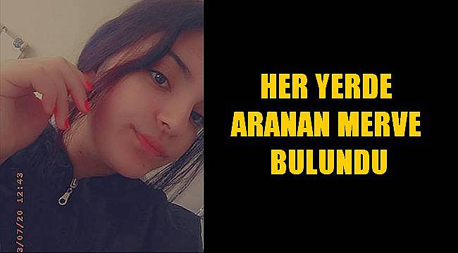 Haberimizin Ardından 17 Yaşındaki Merve Bulundu